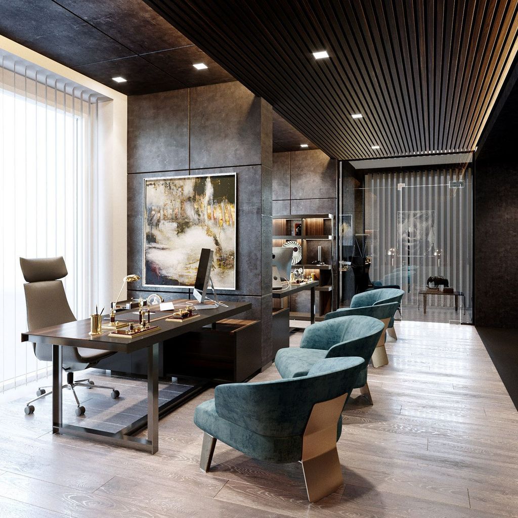 Modern Office Interiors in Ahmedabad
